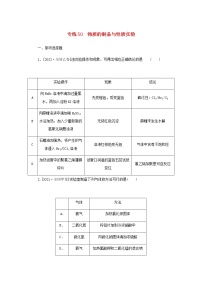 2023版高考化学微专题小练习专练50物质的制备与性质实验含答案