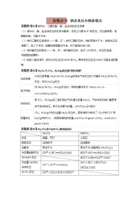 易错点05 钠及其化合物-备战2023年高考化学考试易错题