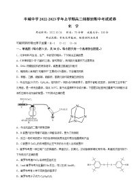 2023江西省丰城中学上学期高二创新班期中考试化学试卷含答案