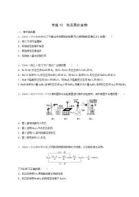 全国通用高考化学一轮复习专练12钠及其化合物含答案