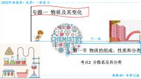 【备战2023高考】化学考点全复习——1.1.2《分散系及其分类》复习课件（新教材新高考）