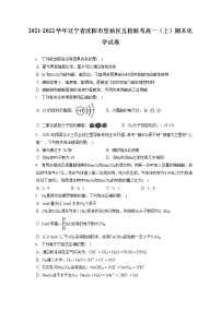 2021-2022学年辽宁省沈阳市皇姑区五校联考高一（上）期末化学试卷（含答案解析）