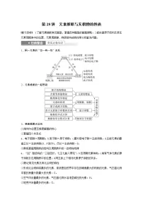(新高考)高考化学一轮复习讲义第5章第28讲元素推断与无机物的性质(含解析)