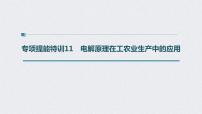 2022年高考化学二轮复习 第6章 第32讲 专项提能特训11　电解原理在工农业生产中的应用 (含解析)课件PPT