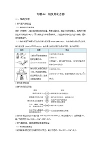 【期末综合复习】人教版(2019)化学必修第一册 高一上学期期末-专题04 钠及其化合物（知识串讲）