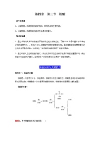 人教版 (2019)选择性必修3第三节 核酸精品复习练习题