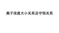2023届高三化学高考备考二轮复习水溶液中离子浓度大小关系及守恒关系课件