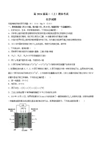 2023重庆市巴蜀中学高二上学期期末考试化学试题含答案