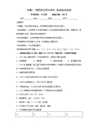 专题一 物质的分类与转化（专练）-冲刺高考化学二轮复习核心考点逐项突破