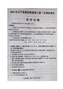 2023届辽宁省教研联盟高三第一次调研测试（一模）化学试题