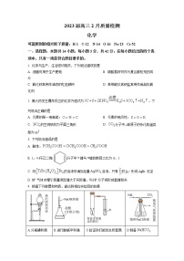 2022-2023学年湖南省名校联盟高三下学期2月月考联考化学试题含答案