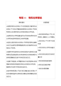 2023 高考化学二轮专题复习 专题11　有机化学基础 专题复习