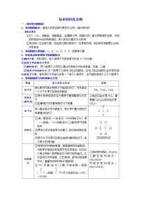 00 知识清单——《有机化学基础》(必背知识、课前诵读)-备战2023年高考化学大二轮专题突破系列（全国通用）