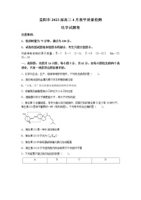 湖南省益阳市2022-2023学年高三化学下学期4月月考试题（Word版附答案）