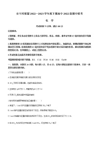 四川省凉山州安宁河联盟2022-2023学年高一下学期期中考试化学试题（Word版含答案）