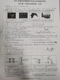 2023届重庆市巴蜀中学校高三第一次联合诊断检测（一模）化学试题 PDF