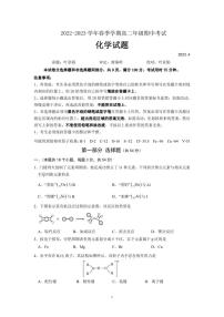 广东省深圳市龙岗区实验中学深圳学校2022-2023学年高二下学期期中化学试题