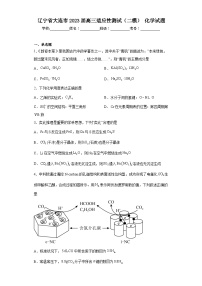 辽宁省大连市2023届高三适应性测试（二模）化学试题（含解析）