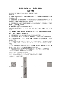 湖南省郴州市九校联盟2023届高三化学高考适应性考试试卷（Word版附答案）