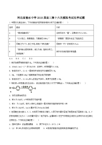 河北省衡水市衡水中学2018届高三第十六次模拟考试化学试题