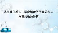 2024届高考化学一轮复习课件 第八章 水溶液中的离子反应与平衡 热点强化练10 弱电解质的图像分析与电离常数的计算