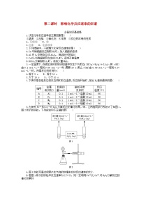 人教版 (2019)选择性必修1第一节 化学反应速率第二课时练习题