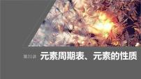 2024年高考化学一轮复习（新高考版） 第6章 第31讲　元素周期表、元素的性质