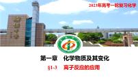 2023年高考化学一轮复习离子反应的应用课件