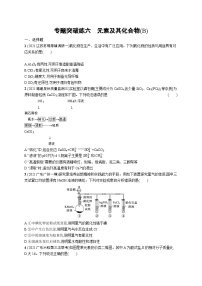 2023二轮复习专项练习（化学）专题突破练六　元素及其化合物(B)