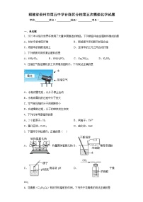 福建省泉州市第五中学台商区分校第五次模拟化学试题（含解析）