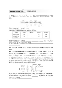 高考化学二轮复习(新高考版) 第1部分 专题8 大题题空逐空突破(十一) 沉淀洗涤集训（含解析）