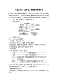 高考化学一轮复习讲练 第8章 专题讲座六 无机化工流程题的解题策略 (含解析)