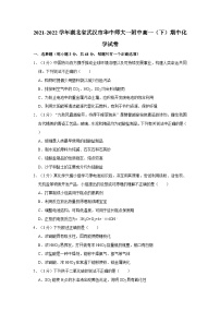 2021-2022学年湖北省武汉市华中师大一附中高一（下）期中化学试卷（含答案）