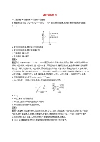 适用于新教材2024版高考化学一轮总复习第七章课时规范练37化学反应速率和平衡图像鲁科版