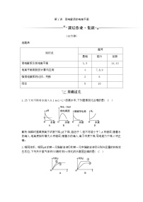 2024届人教版高考化学一轮复习第八章第1讲弱电解质的电离平衡作业含答案