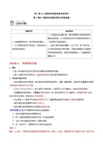 苏教版 (2019)必修 第一册第三单元 从微观结构看物质的多样性导学案