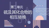化学必修 第一册第二单元 硫及其化合物的相互转化图文ppt课件