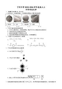 江西省吉安市宁冈中学2023-2024学年高三上学期开学化学试题