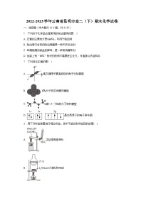 2022-2023学年云南省昆明市高二（下）期末化学试卷（含解析）