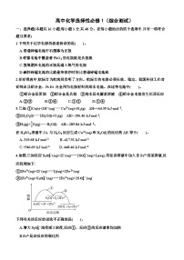 高中化学人教版（2019）选择性必修1 综合测试