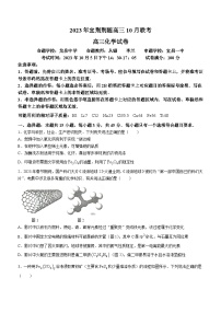 湖北省宜荆荆随2023-2024学年高三上学期10月联考化学试题及答案