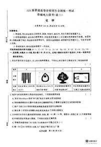 2024届河南省高三上学期10月青桐鸣联考模拟预测化学试题（扫描版含答案）