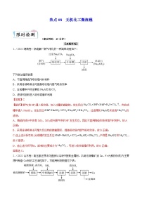 新高考化学二轮复习热点08 无机化工微流程（含解析）