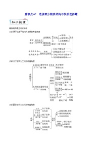 新高考化学二轮复习重难点07 选修部分物质结构与性质选择题（含解析）