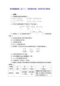 2024届高考化学一轮复习 课时跟踪检测（五十三） 有机物的共线、共面和同分异构体 （含答案）