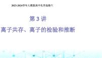 2024届高考化学复习专题离子共存、离子的检验和推断课件