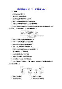 2024届高考化学一轮复习 课时跟踪检测（十八） 氮及其化合物 （含答案）