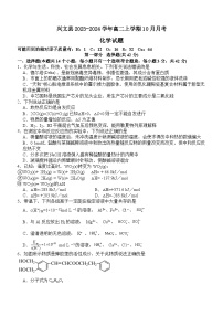 四川省宜宾市兴文县2023-2024学年高二上学期10月月考化学试题（Word版含答案）