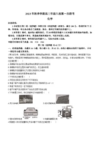 广西河池市八校2023-2024学年高二上学期10月联考化学试题