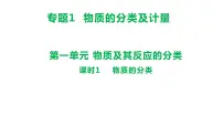 高中苏教版 (2019)专题1 物质的分类及计量第一单元 物质及其反应的分类课堂教学课件ppt